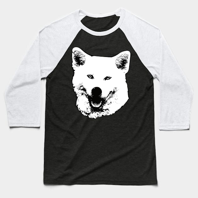 Akita Inu - Akita Christmas Gifts Baseball T-Shirt by DoggyStyles